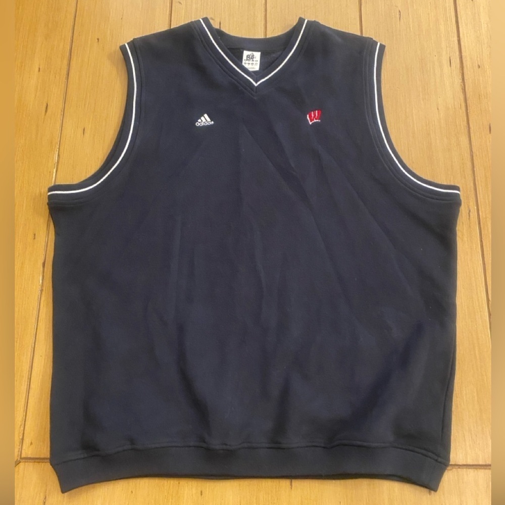 Men’s University of Wisconsin Badgers Vest Blue size xl - Picture 12 of 12
